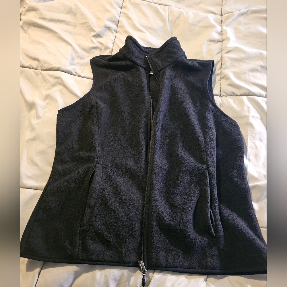 Fleece Zip Up Vest